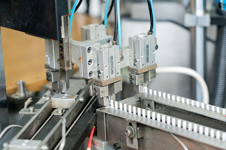 automated production line for dropper enclosures