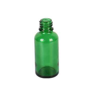 Large Capacity Green Glass Oral Liquid Bottle